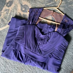 One by Eight Women’s Cocktail dress, size 14, deep purple